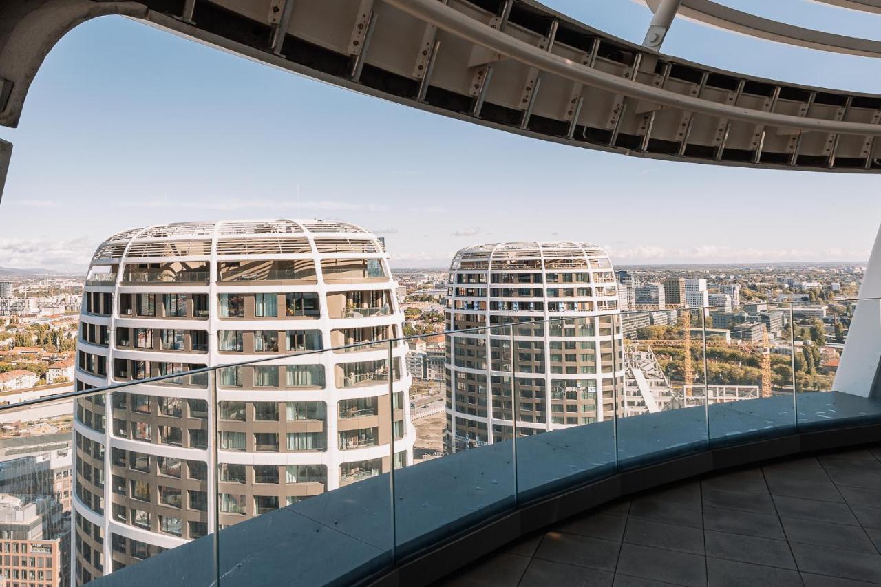 Skau Coral Residence In Sky Park 22 Floor 1Tower Panoramic View Free Parking Bratislava Dış mekan fotoğraf