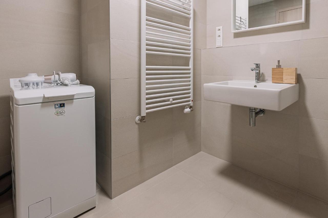Skau Coral Residence In Sky Park 22 Floor 1Tower Panoramic View Free Parking Bratislava Dış mekan fotoğraf